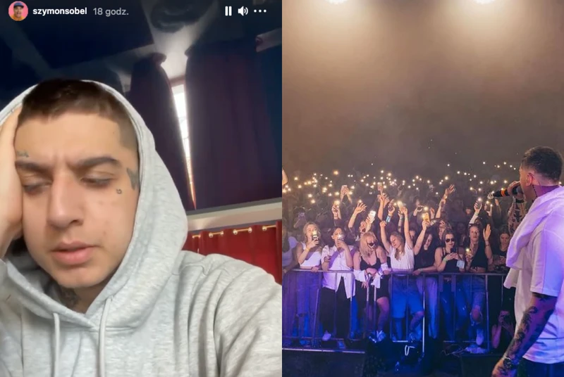 Sobel wyrzuca fana ze sceny! Mamy komentarz rapera i przeprosiny jednak fani nie zapominają.