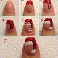 Świąteczny manicure