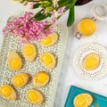 Wielkanocne kruche ciasteczka z orange curd