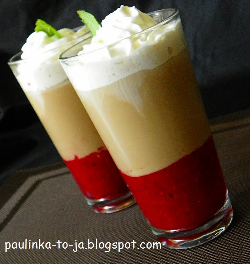 Malinowe frappe