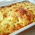 zapiekanka ziemniaczana z kurczakiem i brokułami