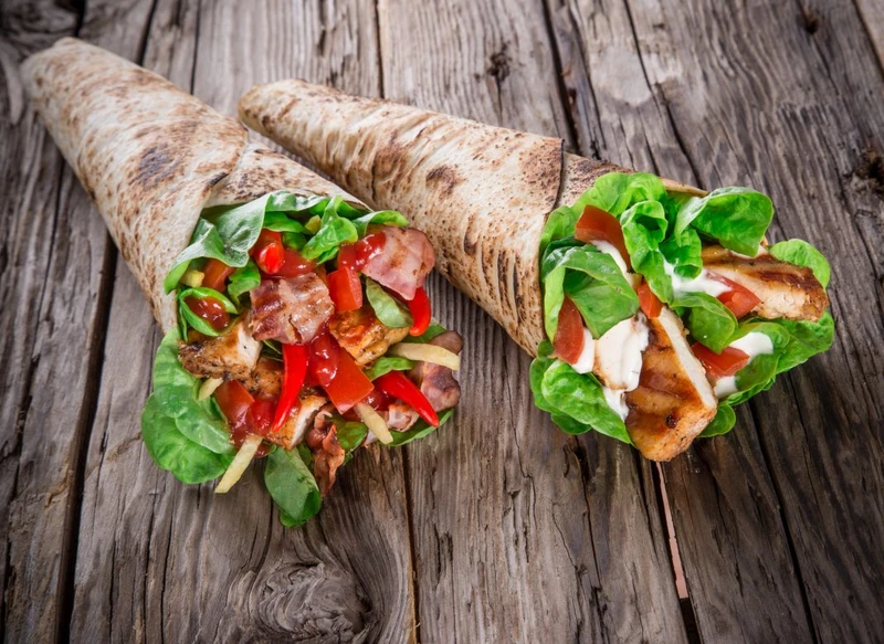 Tortilla z kurczakiem