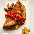 Omlet twarogowo- koperkowy
