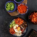 Bibimbap – mieszany ryż z warzywami i jajkiem po koreańsku - food²