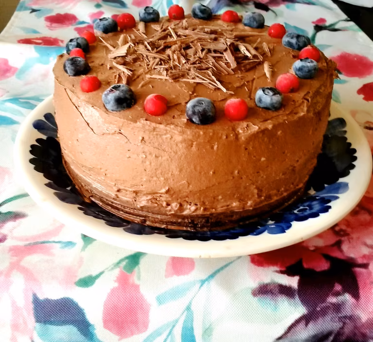 Bezglutenowy tort czekoladowy