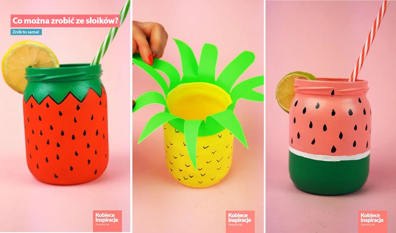 Co można zrobić ze słoików? Zrób to sama! (DIY)
