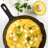 Puchaty omlet z awokado i fetą