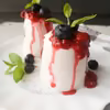 Panna cotta na mleku kokosowym