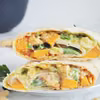 Burrito z batatem i guacamole