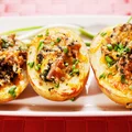 Ziemniaki nadziewane mięsem mielonym