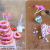 Serduszkowe oponko-donuty