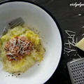 Tagliatelle z cukinii z sosem tuńczykowo - pomidorowym