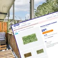 Ten żywopłot z kwiatami z Action za 29 zł bosko odmieni balkon! Zero podlewania, montaż w kilka minut - zielona oaza przez cały rok