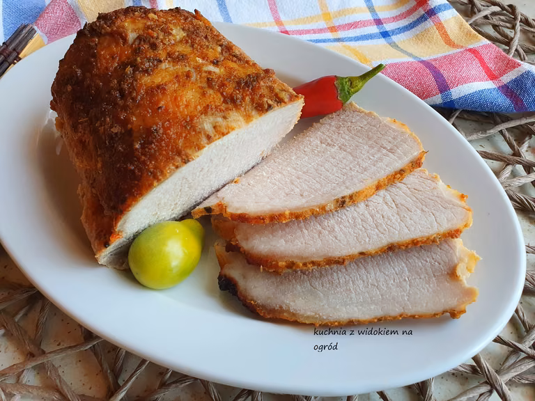 Schab pieczony w mleku
