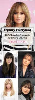 Fryzury z Grzywką: TOP 24 Modne Propozycje na Włosy z Grzywką