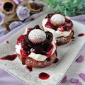 Papanasi - rumuńskie pączki serowe