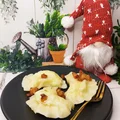 Pierogi ruskie z dużą ilością farszu