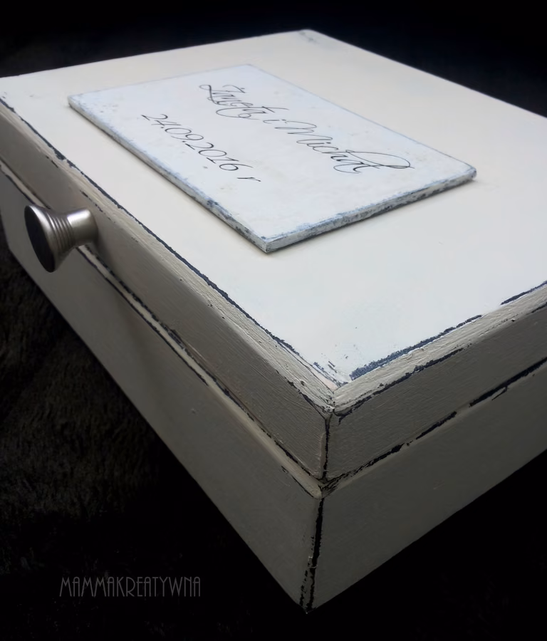 Wedding box- idealny upominek z okazji ślubu zamiast kwiatka