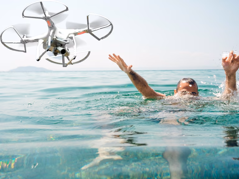 Dron uratował tonącego nastolatka!