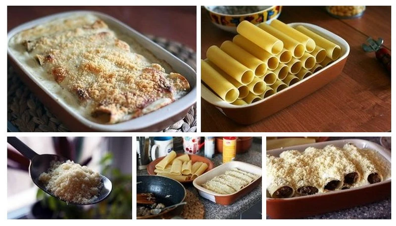 Cannelloni z mięsem - przepis