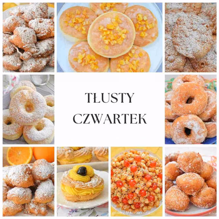 Tłusty czwartek - zbiór 25 przepisów