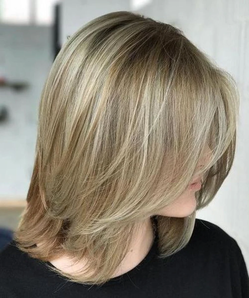 Naturalny blond balejaż
