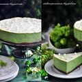 ZIELONY SERNIK Z HERBATĄ MATCHA