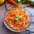 Surówka z selera naciowego i marchewki