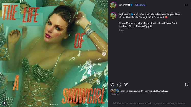 Zdjęcie Fani będą zachwyceni? Nowy album Taylor Swift i film już w kinach! #2