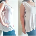 DIY: Sznurowana koszulka lace-up z t-shirtu!