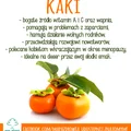 Kaki - właściwości