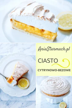 Ciasto cytrynowo-bezowe