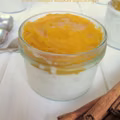 Pudding z tapioki z korzennym musem dyniowym