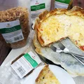 ORKISZOWA TARTA Z ŁOSOSIEM i porem