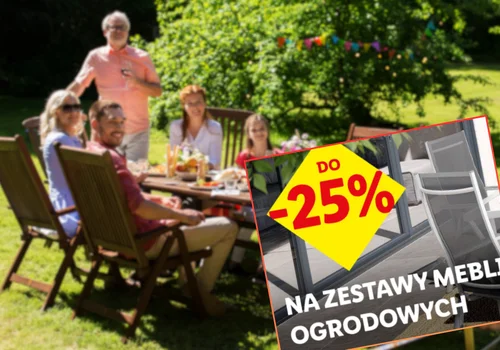 -25% na meble ogrodowe jeszcze tylko przez 2 dni! Zestawy z Lidla rozchodzą się jak ciepłe bułeczki
