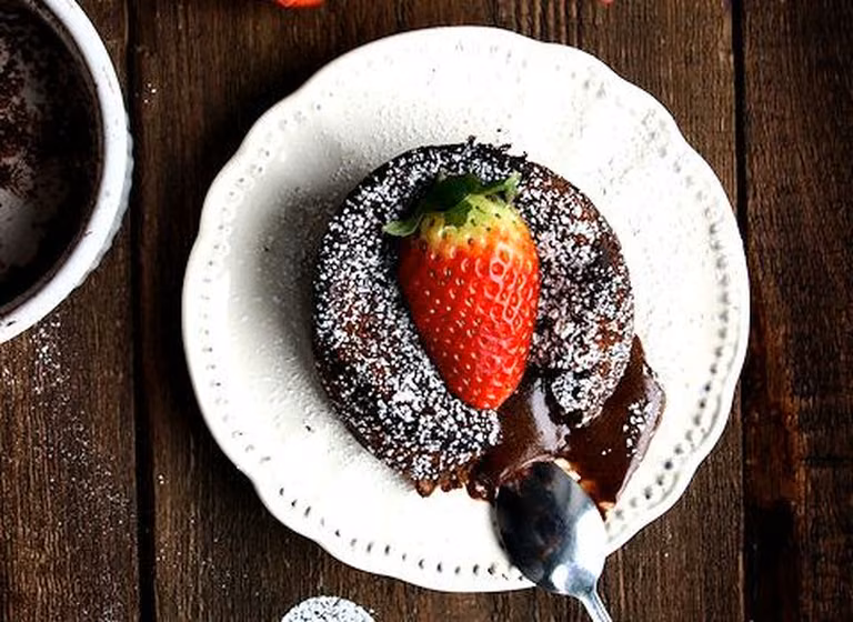 Ciastko z gorącą czekoladą (Lava Cake)