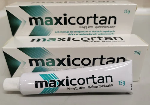 Maxicortan - strydowa maść dostępna bez recepty! Szerokie spektrum działania.