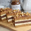 Ciasto krówka z kakaowym wnętrzem