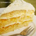Tort Piña colada