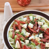 Sałatka z chorizo i mozarella