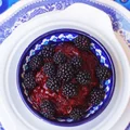 Sorbet jeżynowy z winem