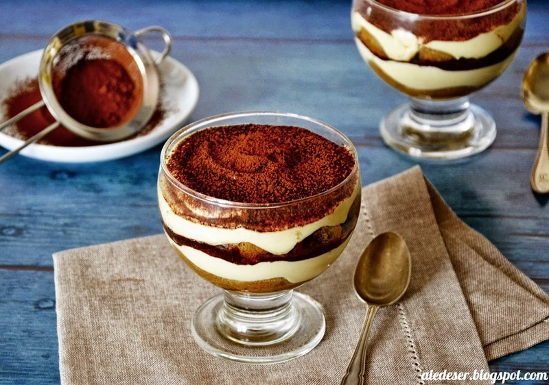 Tiramisu w pucharkach