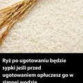 Sposób na sypki ryż