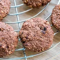 Kakaowe ciasteczka owsiane bez glutenu