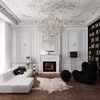 Salon w eleganckim, pałacowym stylu