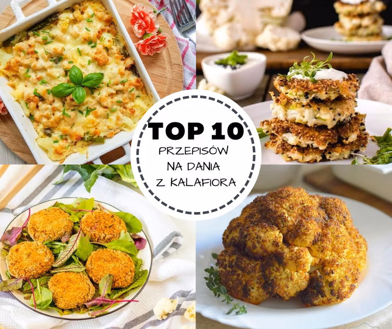 TOP 10 przepisów na dania z kalafiora.