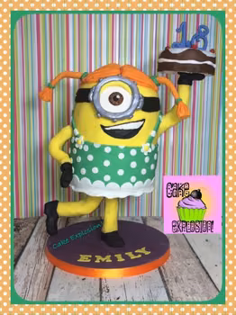 Torcik z minionkiem