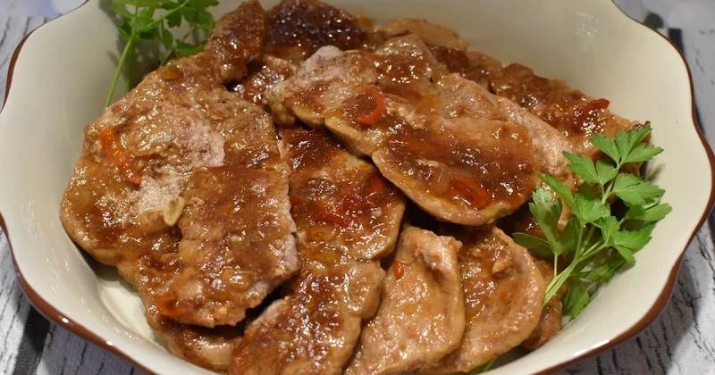 Polędwiczki w sosie barbecue