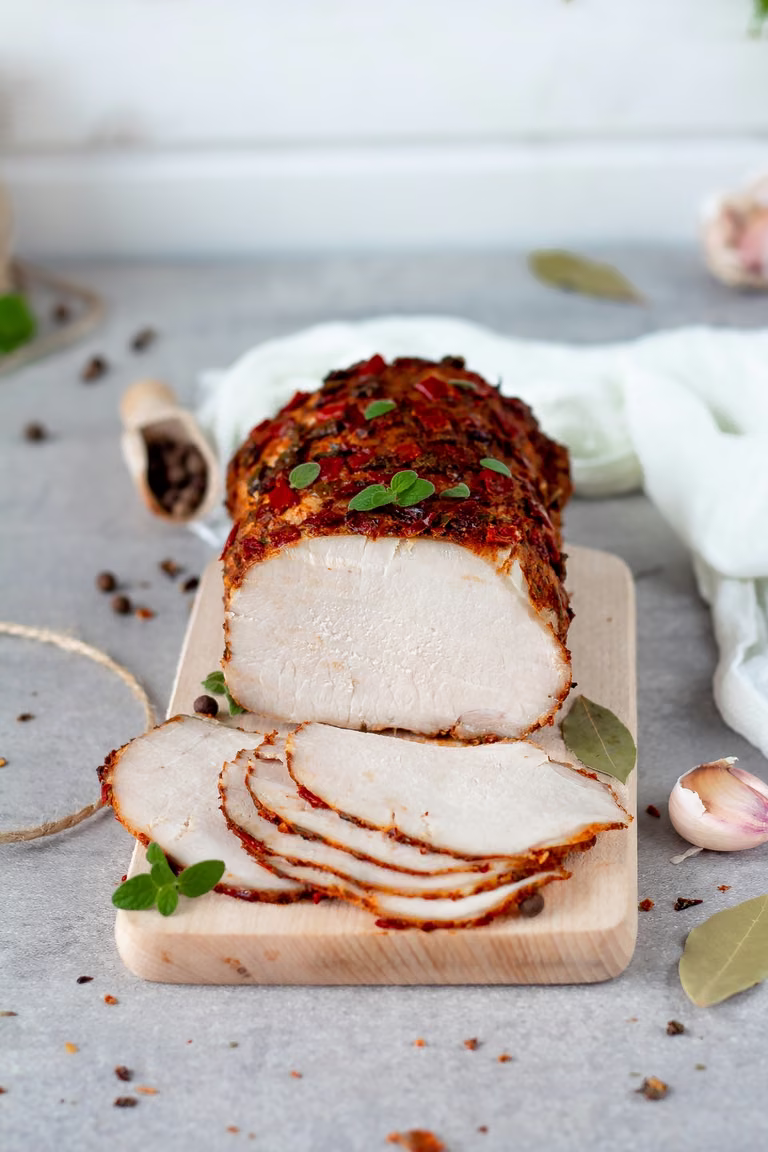 Paprykowy pieczony schab