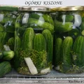 Ogórki kiszone na zimę ( pasteryzowane)
